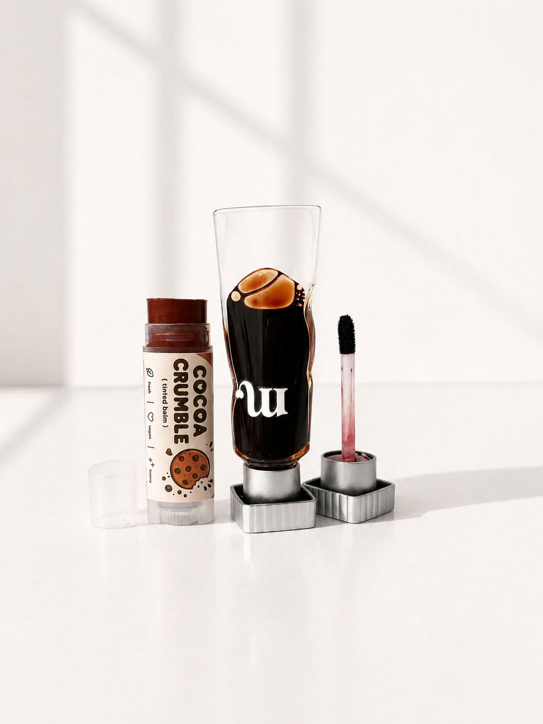 TOFFE CRUMBLE ( includes toffee water tint & cocoa crumble lip balm)