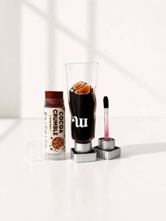TOFFE CRUMBLE ( includes toffee water tint & cocoa crumble lip balm)