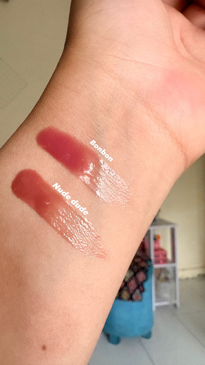 MOODS ( nude dude + bonbon lipgloss)