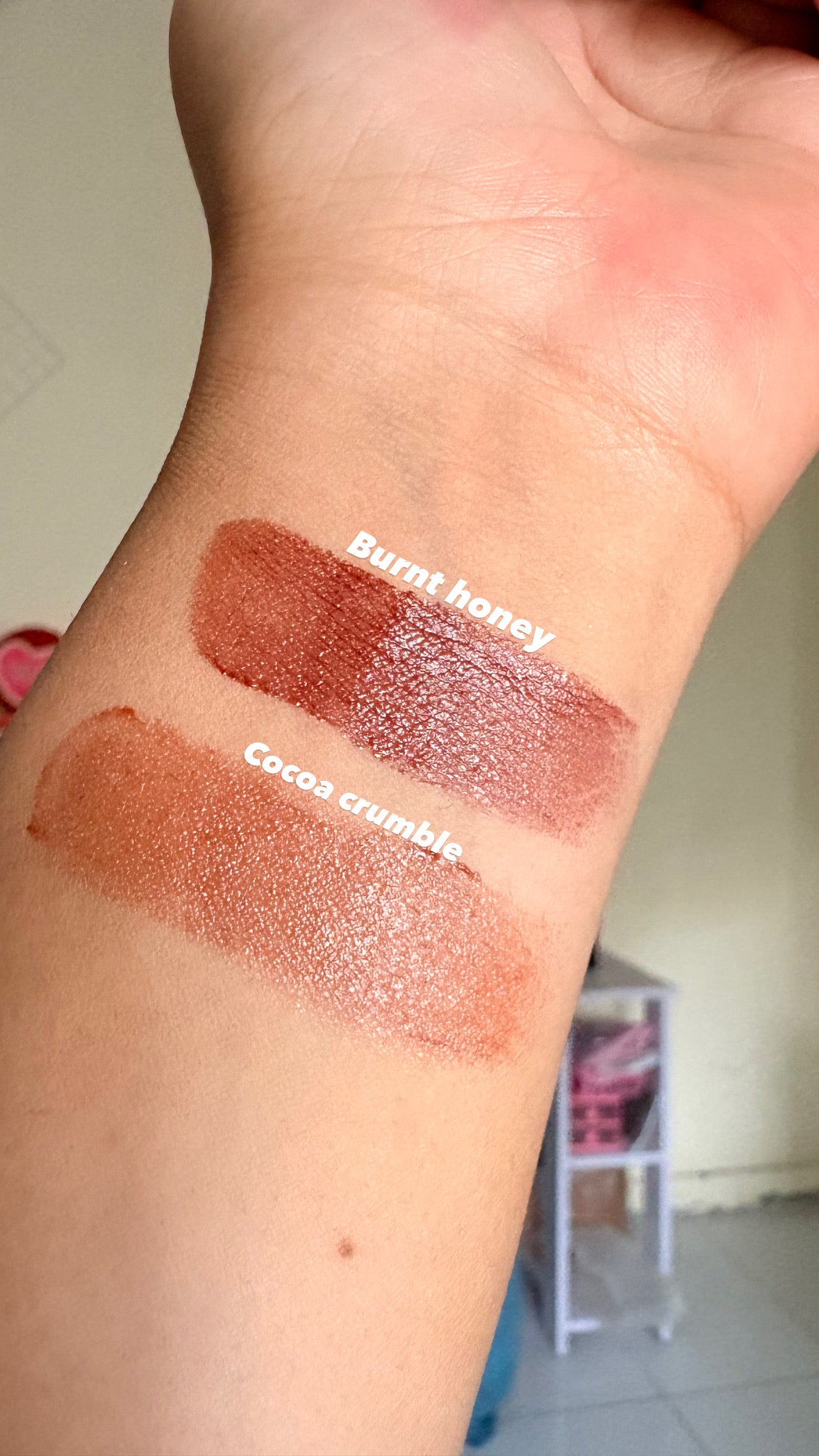 TOASTED SUGAR DUO (includes burnt honey & cocoa crumble lip balm )